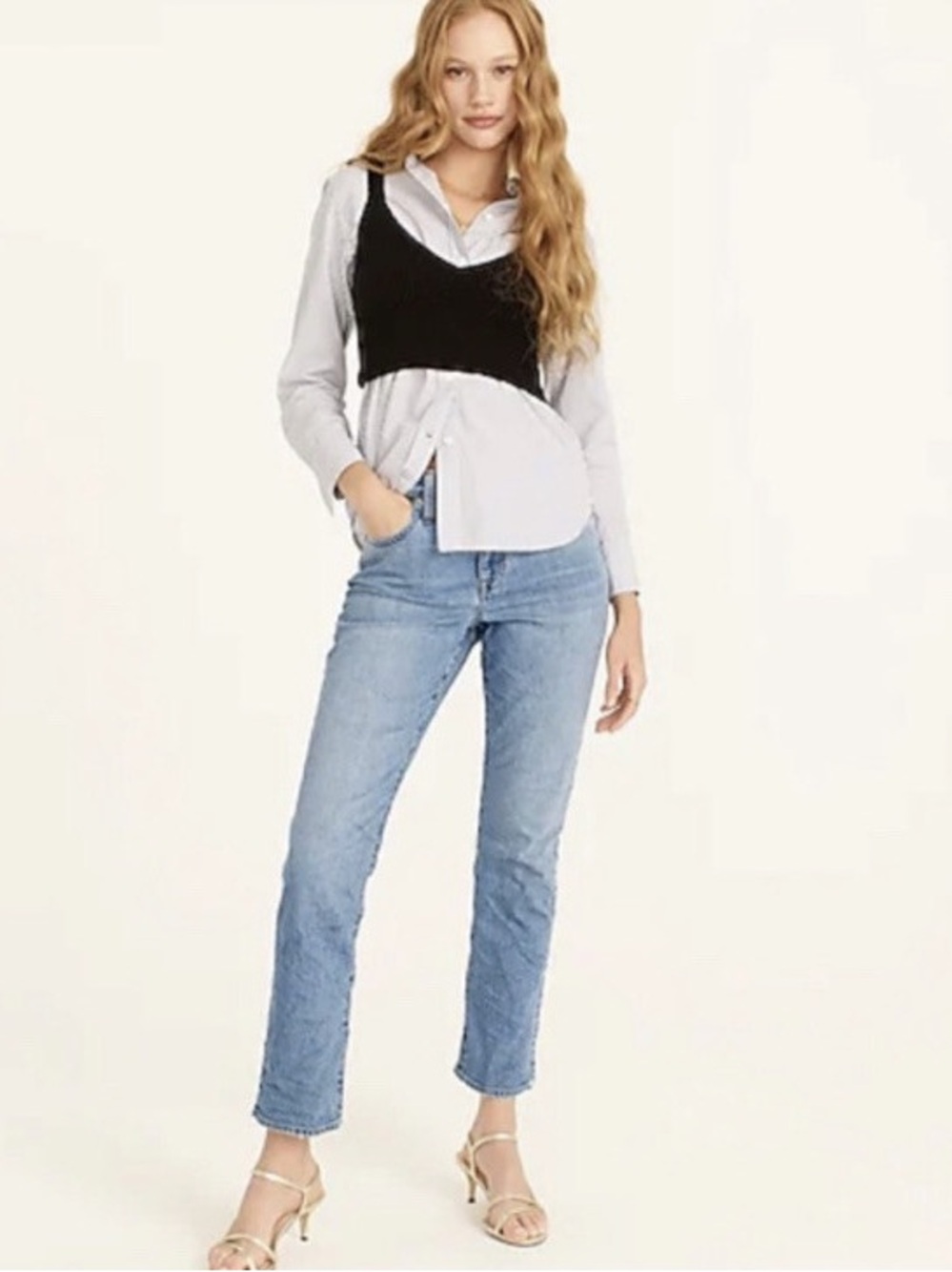 J. Crew slim boyfriend jeans, 25 Darcy bay wash